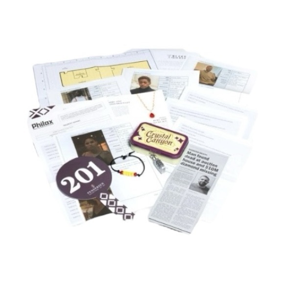 Homicide At The Heist Mystery Game - Picture 2 of 5